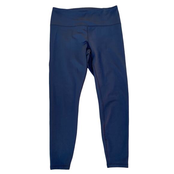 Spyder Pants - Spyder Active Black Fleece Lined Leggings Back Waist Zipper Pocket Size Large